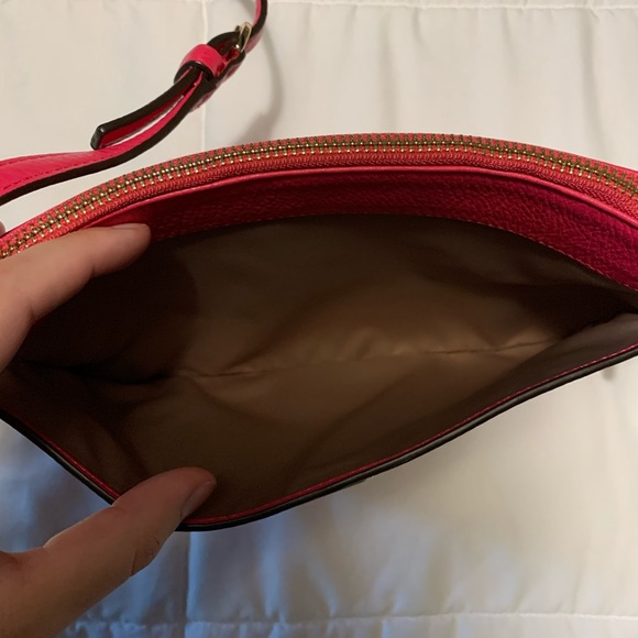 Coach Purse with Strap in Magenta - Picture 4 of 6